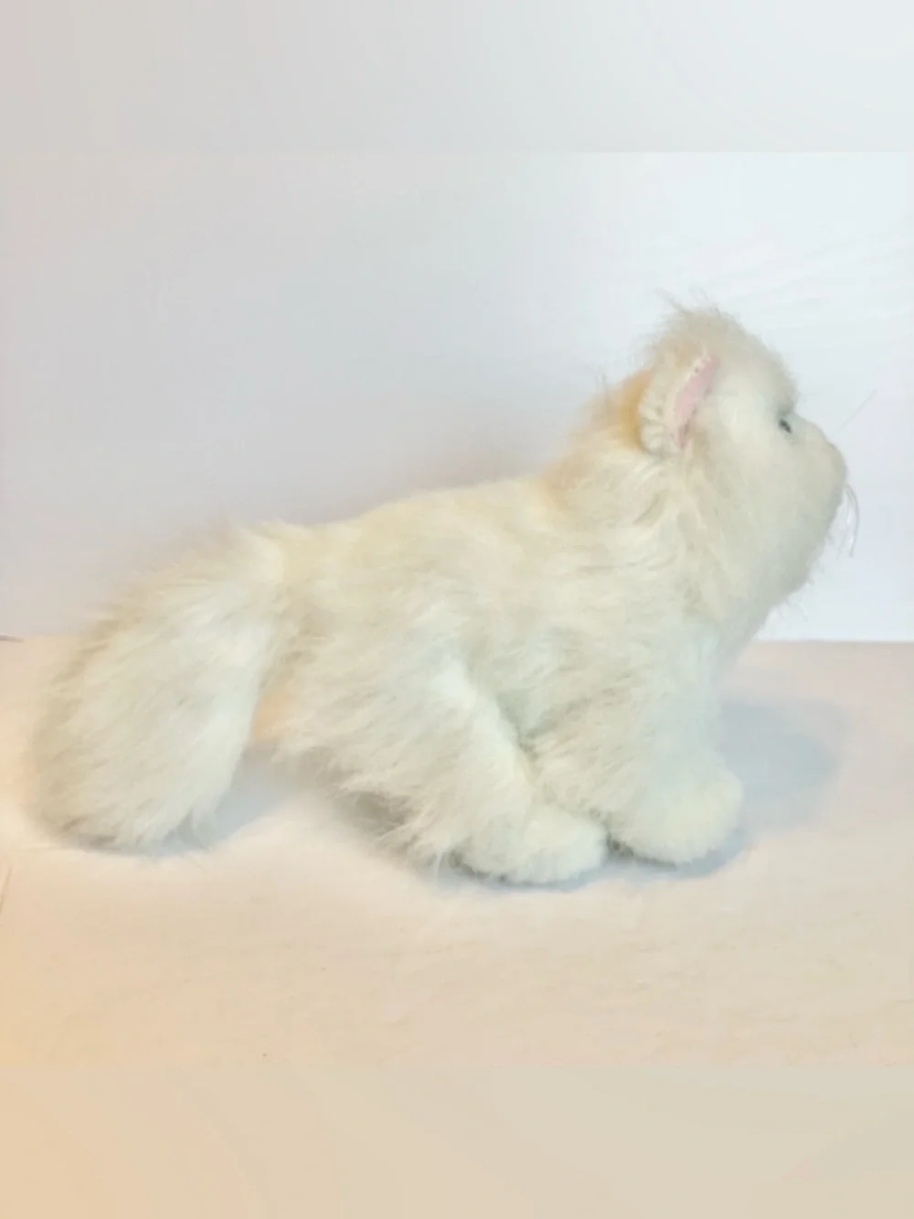 Ganz Webkinz HM110 PERSIAN‎ CAT White Plush Kitty Cat Stuffed Animal NO CODE